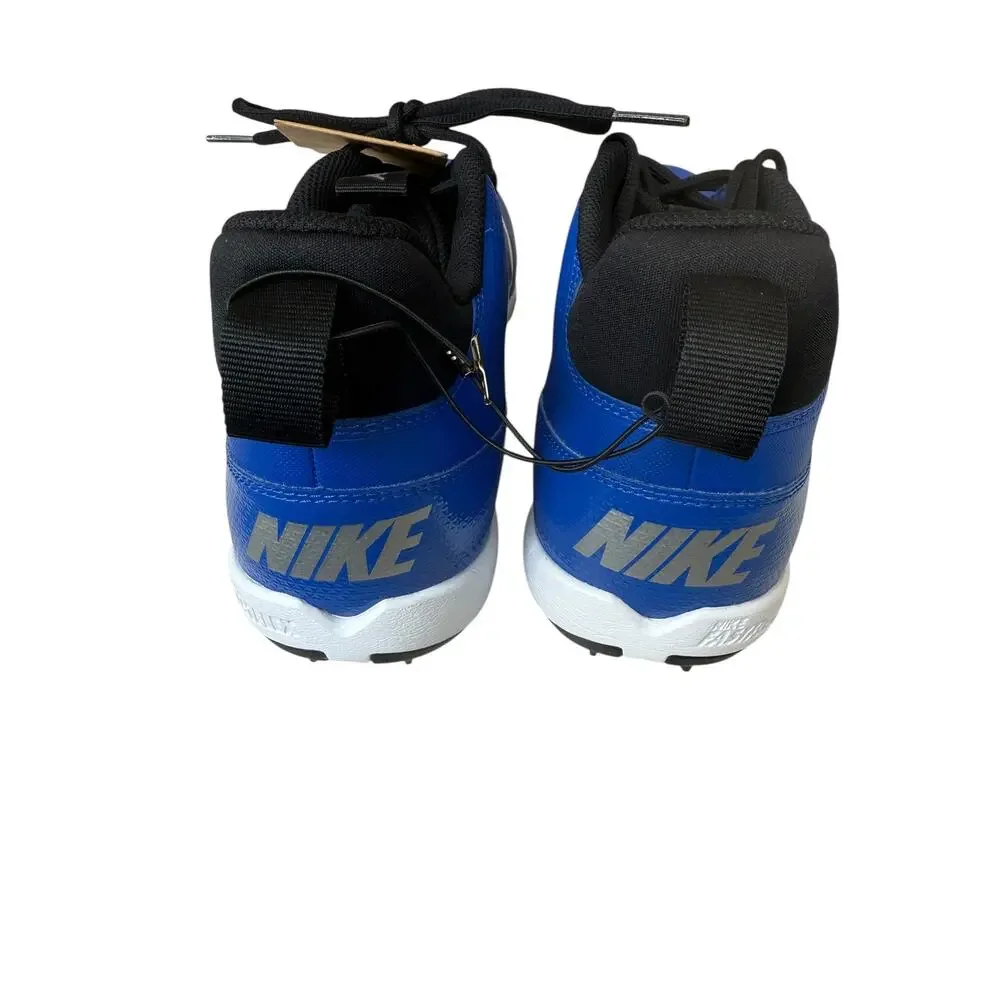 Nike Men's Hyper Royal Blue Alpha Menace 4 Shark Football Cleats Size 12